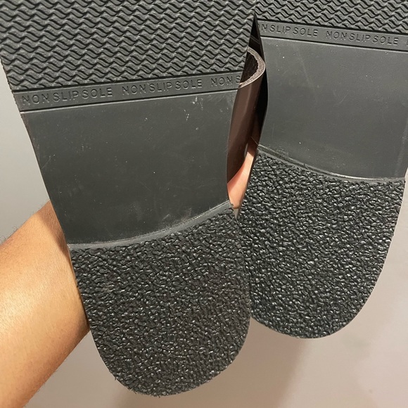 Custom Hand Made stylish slippers Brown Sz 44 - Picture 4 of 10